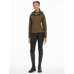 Casaco softshell LeMieux Lottie Young Rider Alpino Castanho