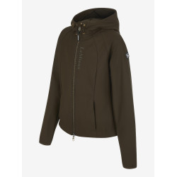 Casaco softshell LeMieux Lottie Young Rider Alpino Castanho