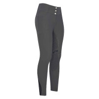 Calça de equitação HV Polo Elena FullGrip Cinza final