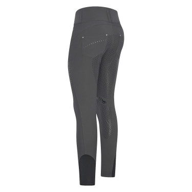 Calça de equitação HV Polo Elena FullGrip Cinza final Calça de equitação HV Polo Elena FullGrip Cinza final