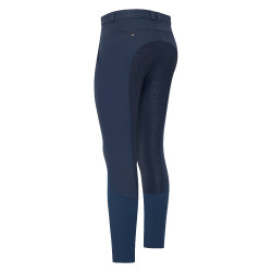 Calça de equitação Euro-star Marcello FullGrip Marinho Azul-marinho