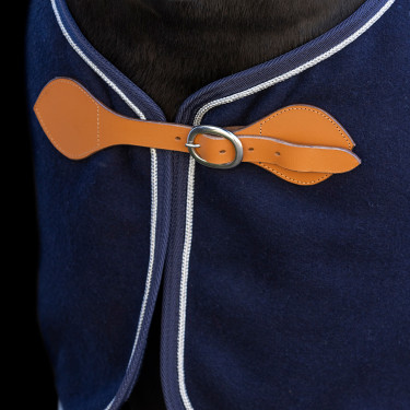 Cobertura de lã HV Polo Scottie Marinho Azul-marinho