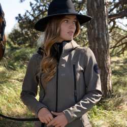 Casaco Tech Shell HV Polo Hailey Pedra Cinzento