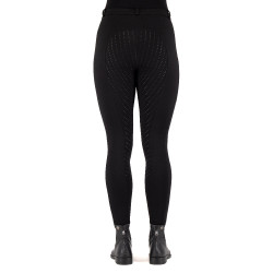 Calça de equitação Easy Rider Joy Winter FullGrip Preto
