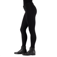 Calça de equitação Easy Rider Joy Winter FullGrip Preto