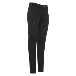 Calça de equitação Easy Rider Joy Winter FullGrip Infantil Preto