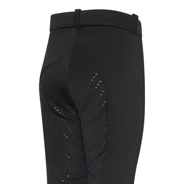 Calça de equitação Easy Rider Joy Winter FullGrip Infantil Preto