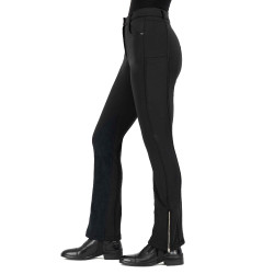 Calça de equitação Easy Rider Iceland Jodhpur feminina Preto