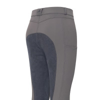 Calça de equitação Easy Rider Iceland Jodhpur feminina Ímã cinza Cinzento