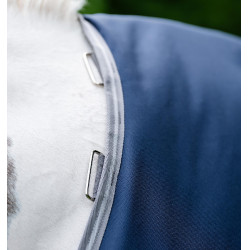 Capa Horseware Amigo Bravo 12 XL 0g Marinho / cinza titânio / prata Azul-marinho