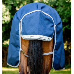 Capa Horseware Amigo Bravo 12 Wug 0g Marinho / cinza titânio / prata Azul-marinho