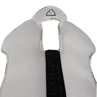 Amortecedor Piuma WFS com bolso e elevação em camurça na frente Acavallo Branco Amortecedor Piuma WFS com bolso e elevação em camurça na frente Acavallo Branco