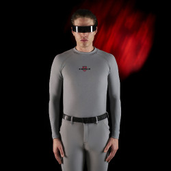 Camada Base masculina de mangas compridas Equestro Ridertechnology