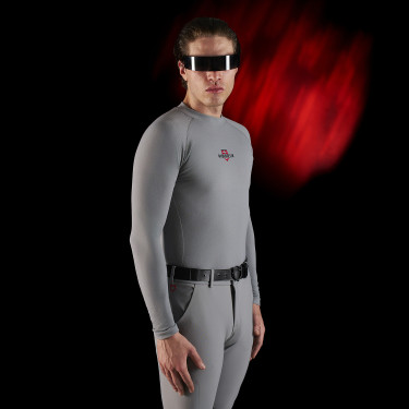 Camada Base masculina de mangas compridas Equestro Ridertechnology Camada Base masculina de mangas compridas Equestro Ridertechnology