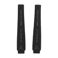 Braços de silicone para estribos multicoloridos Rel-x Easy Acavallo Preto / cinza escuro Braços de silicone para estribos multicoloridos Rel-x Easy Acavallo Preto / cinza escuro