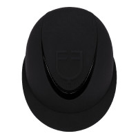 Capacete feminino com viseira larga e logotipo em relevo Equestro Preto Capacete feminino com viseira larga e logotipo em relevo Equestro Preto