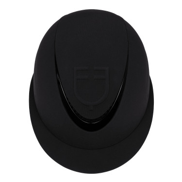Capacete feminino com viseira larga e logotipo em relevo Equestro Capacete feminino com viseira larga e logotipo em relevo Equestro