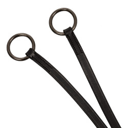 Colar de martingala em couro Equestro Preto