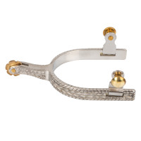 Éperons Lakota avec décorations en acier inoxydable (SS) Éperons Lakota avec décorations en acier inoxydable (SS)