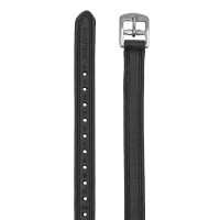 Estribos Supreme Softy Buff com forro de nylon e fivela curva em aço inoxidável Preto Estribos Supreme Softy Buff com forro de nylon e fivela curva em aço inoxidável Preto