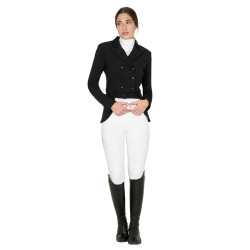 Fraque de adestramento feminino Equestro Preto