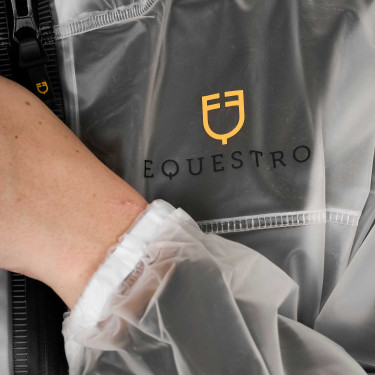 Impermeável Equestro básico unissex Branco