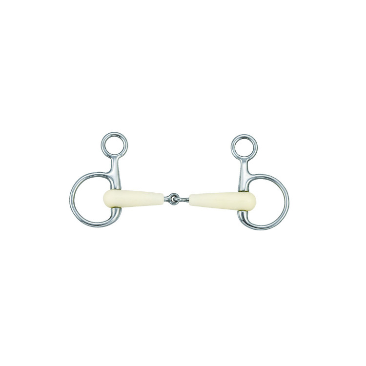 Mors Baucher Mullen com bocal articulado Happy Mouth Mors Baucher Mullen com bocal articulado Happy Mouth