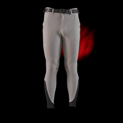Calça Equestro slim fit masculina Ridertechnology com costuras termo seladas