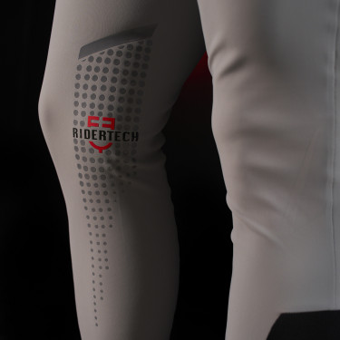 Calça Equestro slim fit masculina Ridertechnology com costuras termo seladas Calça Equestro slim fit masculina Ridertechnology com costuras termo seladas