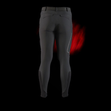 Calça Equestro slim fit masculina Ridertechnology com costuras termo seladas Calça Equestro slim fit masculina Ridertechnology com costuras termo seladas