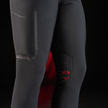 Calça Equestro slim fit masculina Ridertechnology com costuras termo seladas Calça Equestro slim fit masculina Ridertechnology com costuras termo seladas