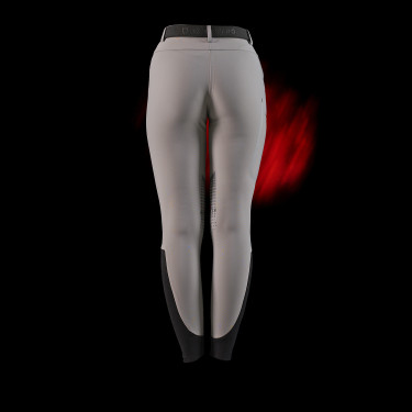 Calças femininas slim fit Equestro Ridertechnology com costuras termo-seladas Calças femininas slim fit Equestro Ridertechnology com costuras termo-seladas