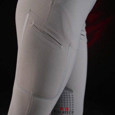Calças femininas slim fit Equestro Ridertechnology com costuras termo-seladas Calças femininas slim fit Equestro Ridertechnology com costuras termo-seladas