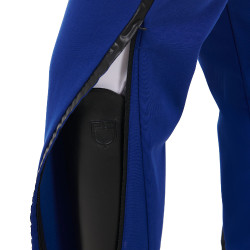 Calça feminina tear-away com zíper em todo o comprimento Equestro Azul sodalita