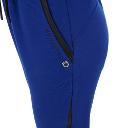 Calça feminina tear-away com zíper em todo o comprimento Equestro Azul sodalita