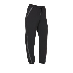 Calça feminina tear-away com zíper em todo o comprimento Equestro Preto