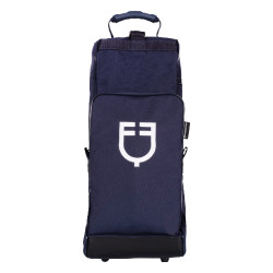 Saco para botas e capacete Equestro com reforço em borracha Marinho Azul-marinho