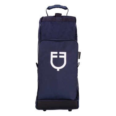 Saco para botas e capacete Equestro com reforço em borracha Marinho Azul-marinho