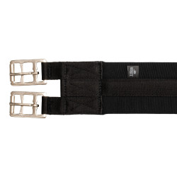 Cinta de salto em tecido com elásticos Umbria Equitazione Preto