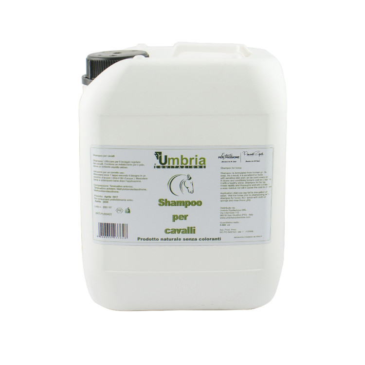 Shampoo para cavalos Ama 5 L Umbria Equitazione