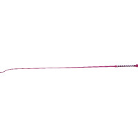 Chicote de adestramento Whip & Go Diamond cabo de nylon Fúcsia Rosa
