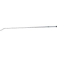 Chicote de adestramento Whip & Go Diamond cabo de nylon Preto