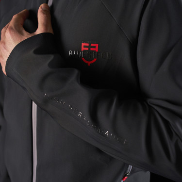 Sweatshirt técnico com capuz masculino Equestro Ridertechnology Sweatshirt técnico com capuz masculino Equestro Ridertechnology