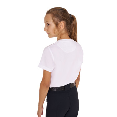T-shirt Equestro em algodão menina Ready To Jump Branco T-shirt Equestro em algodão menina Ready To Jump Branco