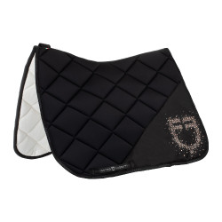 Tapete de dressage Equestro com logótipo em strass
