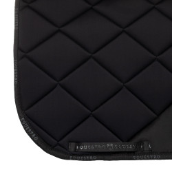 Tapete de dressage Equestro com logótipo em strass Preto Tapete de dressage Equestro com logótipo em strass Preto