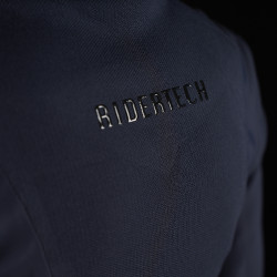 Casaco de competição feminino Equestro Ridertechnology com costuras termo-seladas Marinho Azul-marinho Casaco de competição feminino Equestro Ridertechnology com costuras termo-seladas Marinho Azul-marinho