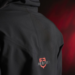 Casaco longo impermeável feminino Equestro Ridertechnology Preto Casaco longo impermeável feminino Equestro Ridertechnology Preto