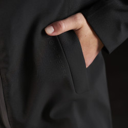 Casaco longo impermeável feminino Equestro Ridertechnology Preto Casaco longo impermeável feminino Equestro Ridertechnology Preto