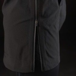 Casaco longo impermeável feminino Equestro Ridertechnology Preto Casaco longo impermeável feminino Equestro Ridertechnology Preto